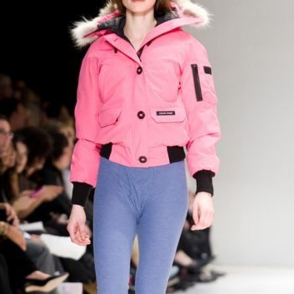 Excellent Rare Pink Canada Goose Chilliwack Bomber - Picture 9 of 9